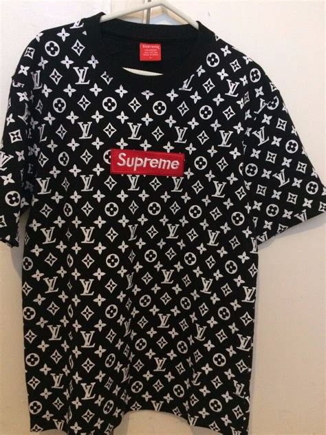 supreme x lv tees|supreme shoes louis vuitton.